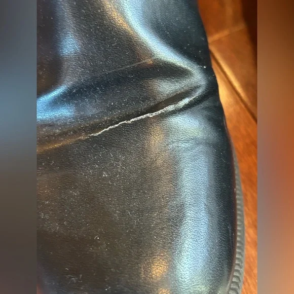 Black/Brown Riding Boot - Picture 4 of 7